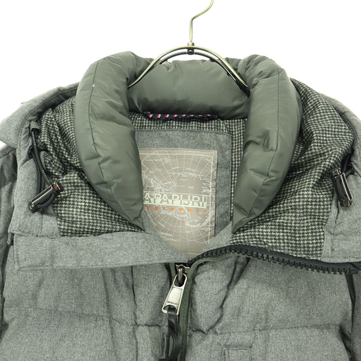 NAPAPIJRI ナパピリ 長袖 中綿ジャケット M グレー レディース