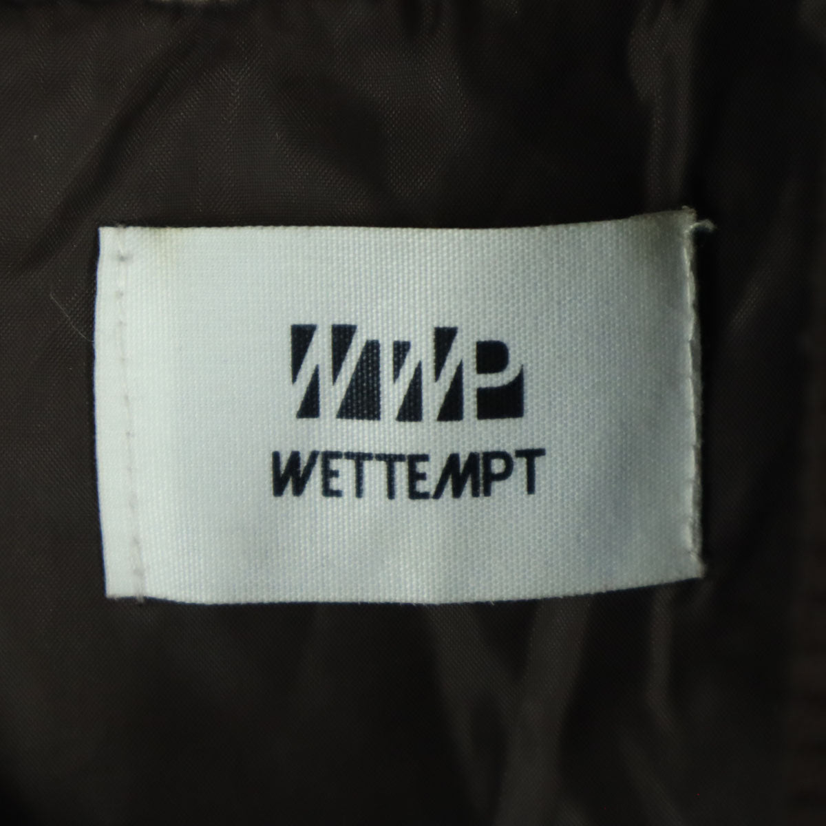 WETTEMPT ウィテンプト 長袖 フェイクファー ブルゾン L ブラウン メンズ