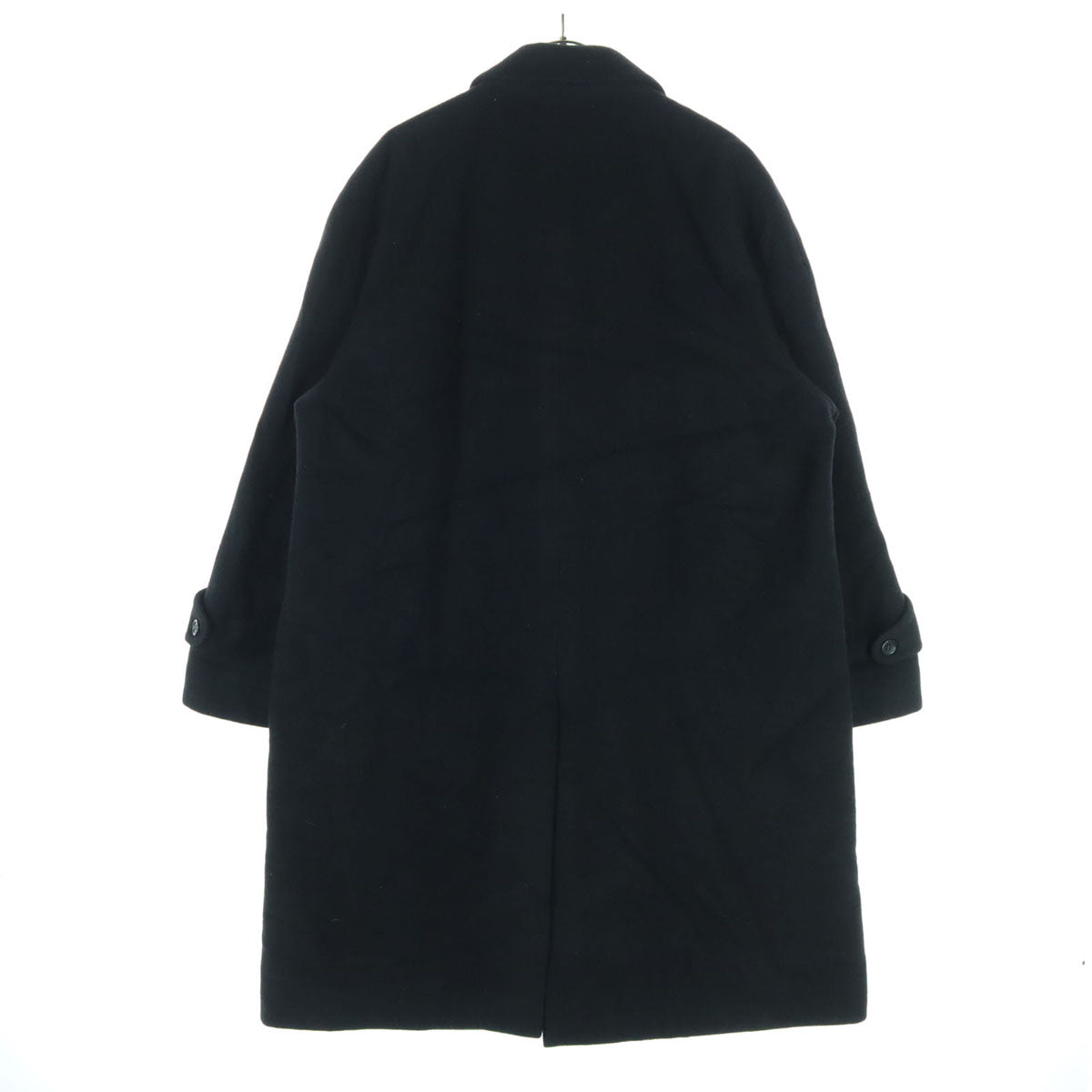 Cashmere カシミヤ カシミヤ緯糸 長袖 ロングコート M ブラック メンズ