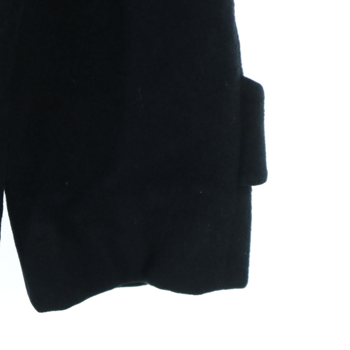 Cashmere カシミヤ カシミヤ緯糸 長袖 ロングコート M ブラック メンズ