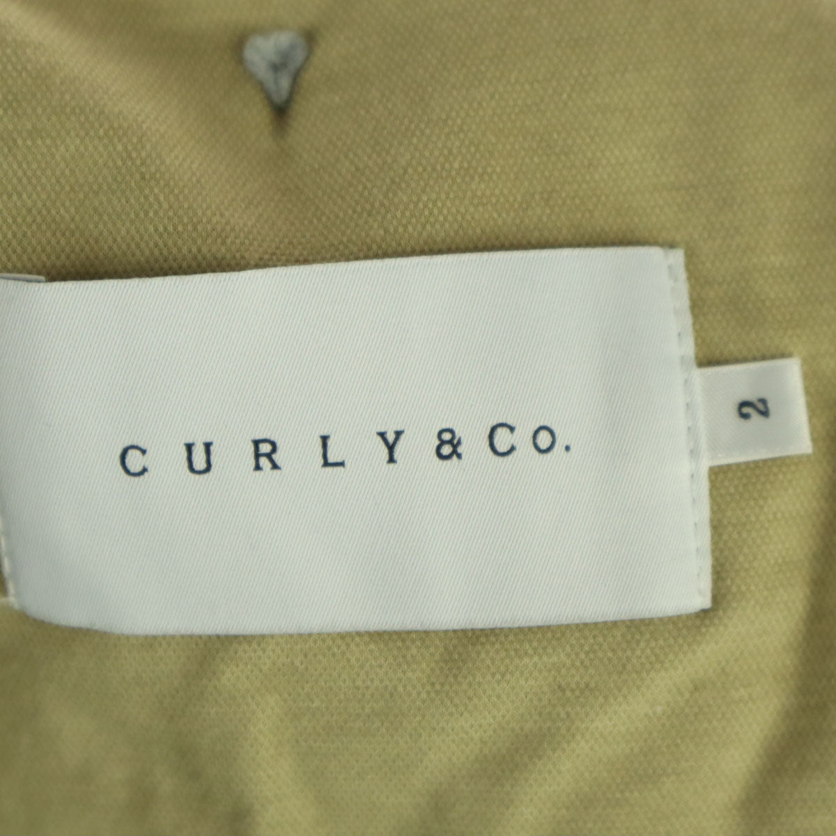 CURLY&CO.1 カーリーアンドコー 日本製 ロングパンツ 2 ブラウン レディース
