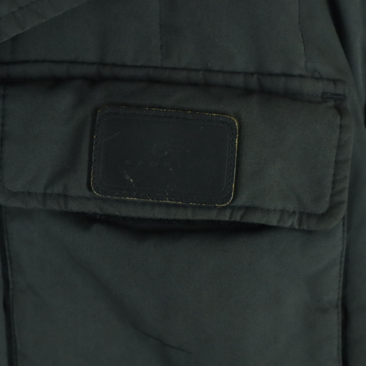 mila sch_n SPORTS ミラショーンスポーツ 日本製 ゴルフ 長袖 ダウンコート LL ブラック メンズ