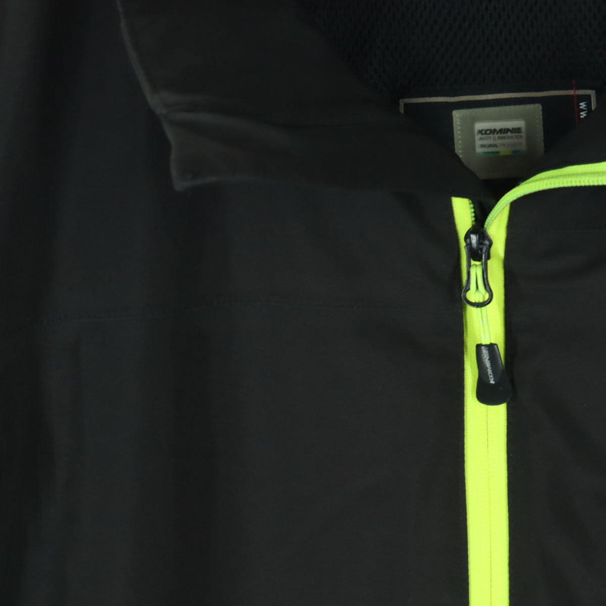 KOMINE コミネ ワンポイントロゴ ツートンカラー 長袖 バイク ツーリング ウインドブレーカー 3XL ブラック メンズ