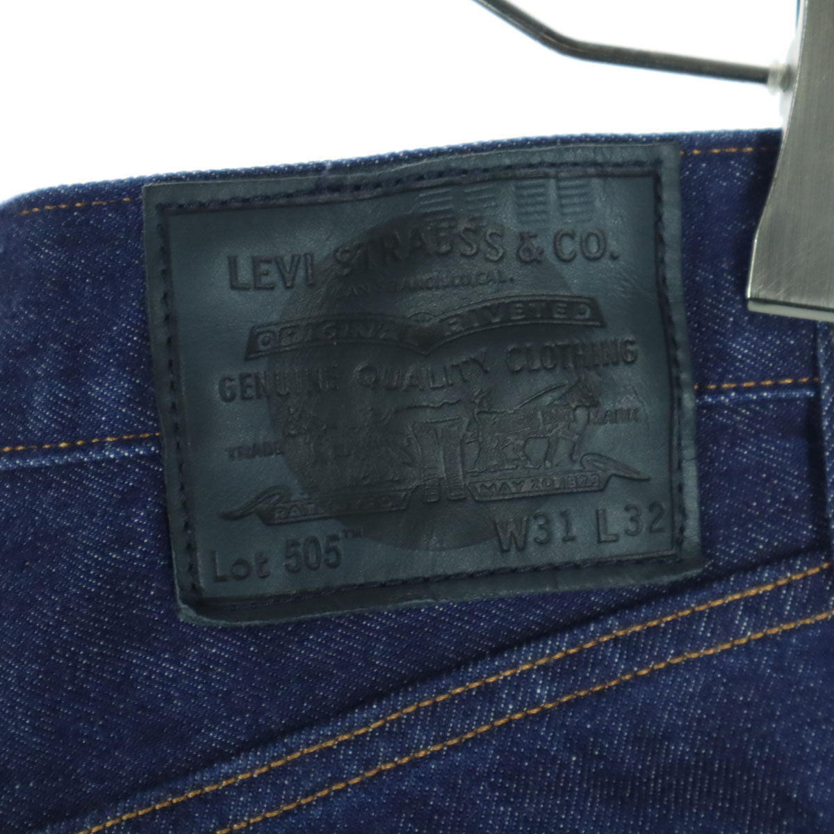 美品 Levi's リーバイス コットン デニムパンツ w31 ブルー系 505 メンズ