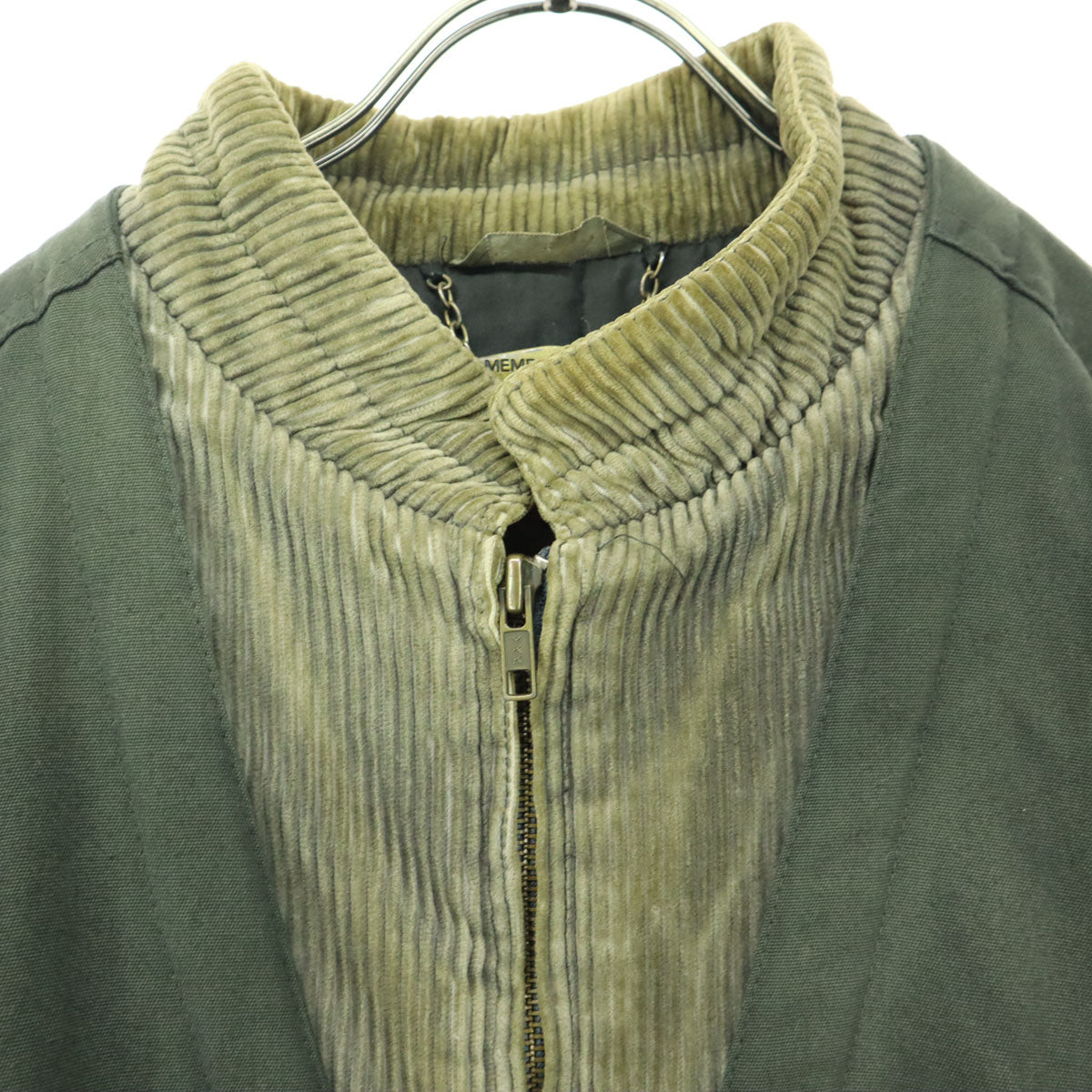 MEMBERS ONLY メンバーズオンリー 80s ヴィンテージ 重ね着風 コーデュロイジャケット 42 グレー メンズ