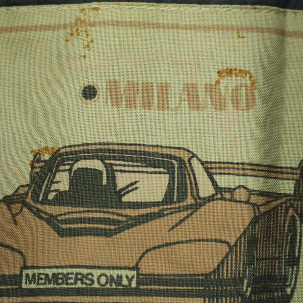 MEMBERS ONLY メンバーズオンリー 80s ヴィンテージ 重ね着風 コーデュロイジャケット 42 グレー メンズ