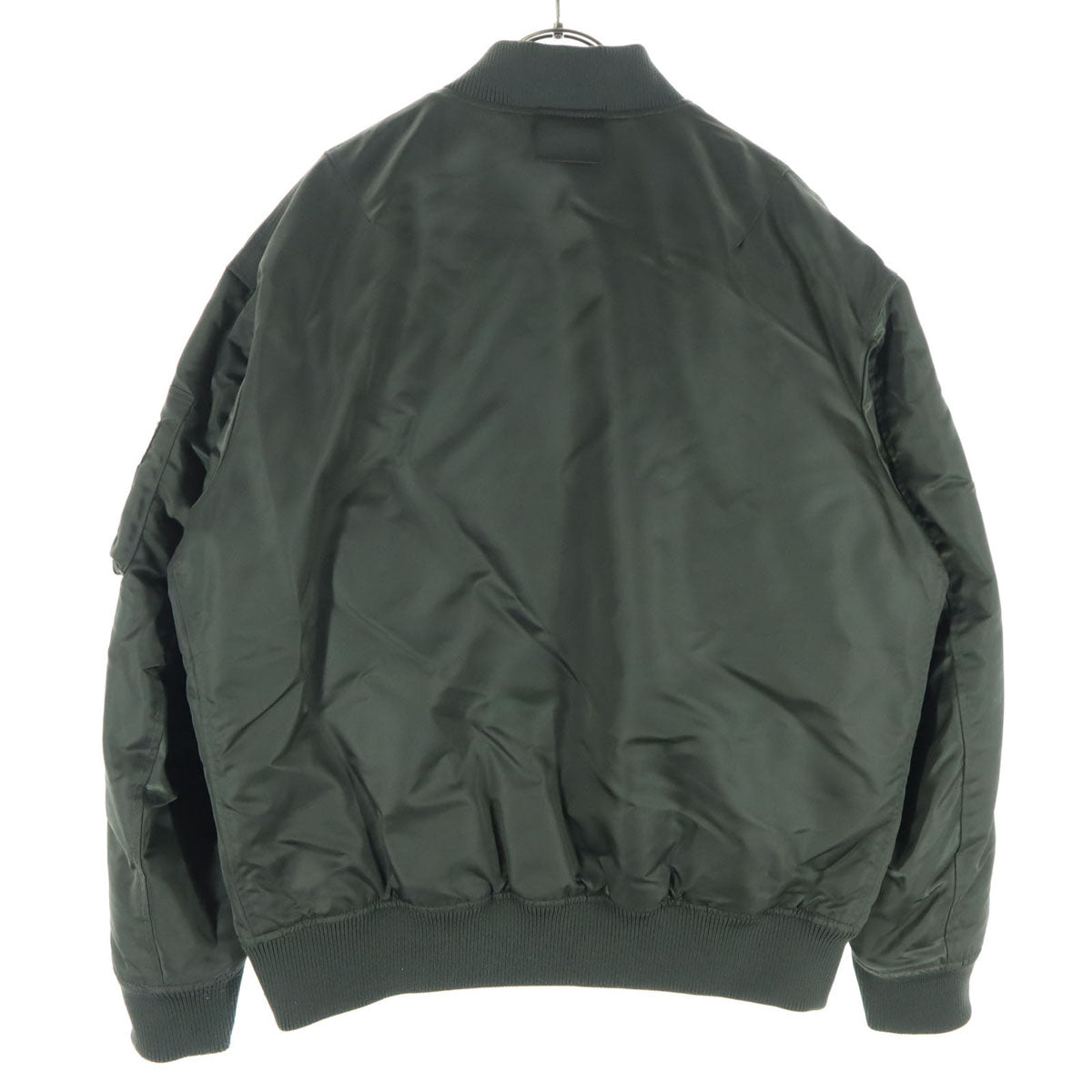 UNIQLO +J ユニクロ プラスジェイ 長袖 MA-1タイプ ダウンジャケット L カーキ フライトジャケット ブルゾン メンズ