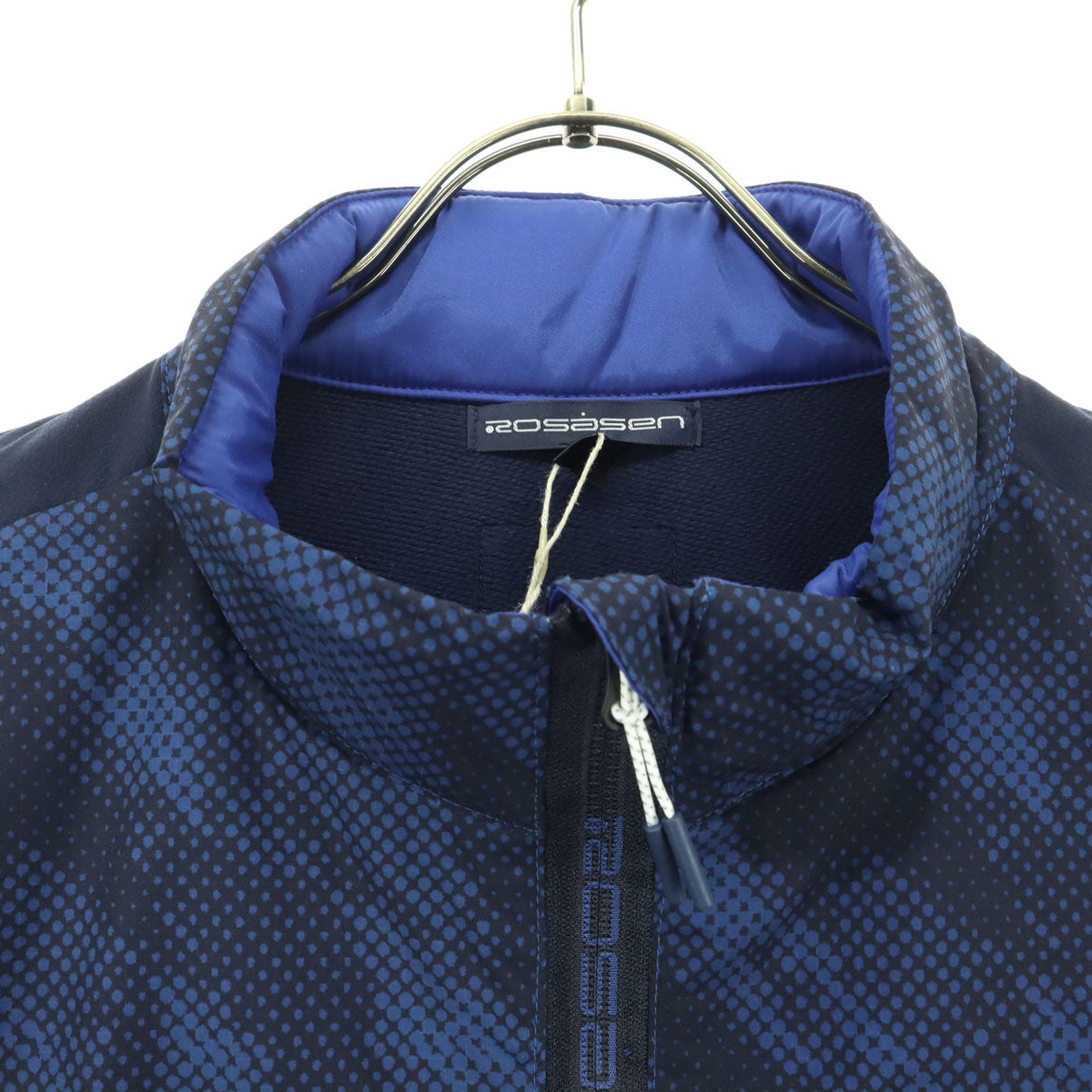 未使用 Rosasen ロサーセン 中綿ベスト LL ブルー系 メンズ