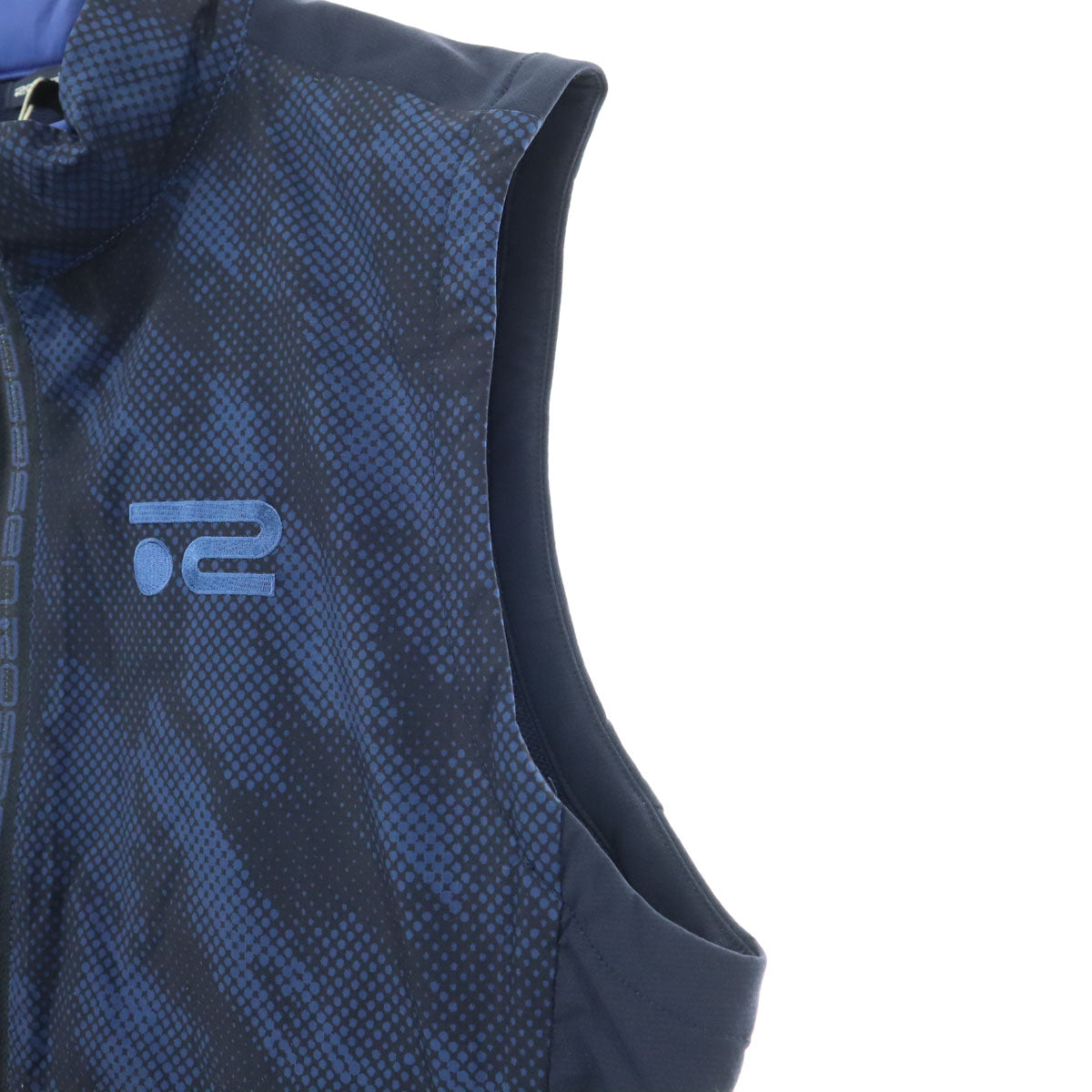 未使用 Rosasen ロサーセン 中綿ベスト LL ブルー系 メンズ