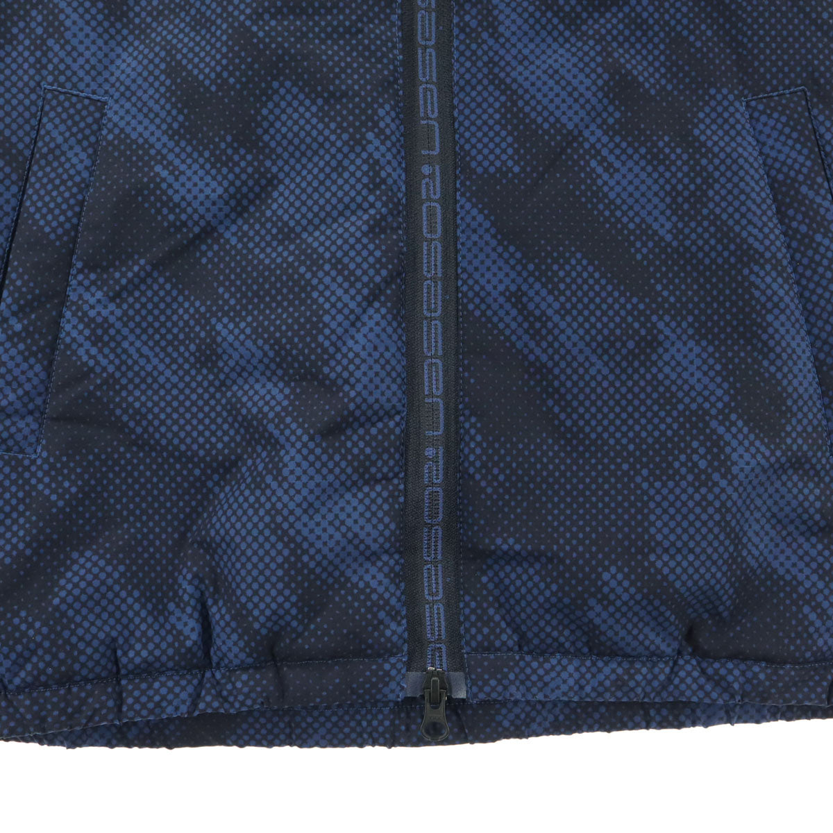 未使用 Rosasen ロサーセン 中綿ベスト LL ブルー系 メンズ