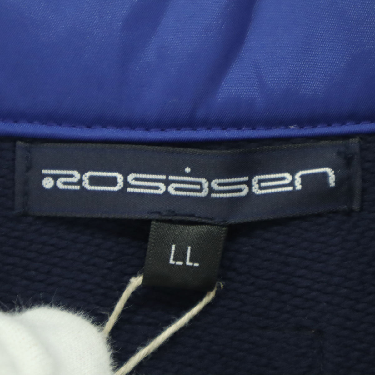 未使用 Rosasen ロサーセン 中綿ベスト LL ブルー系 メンズ