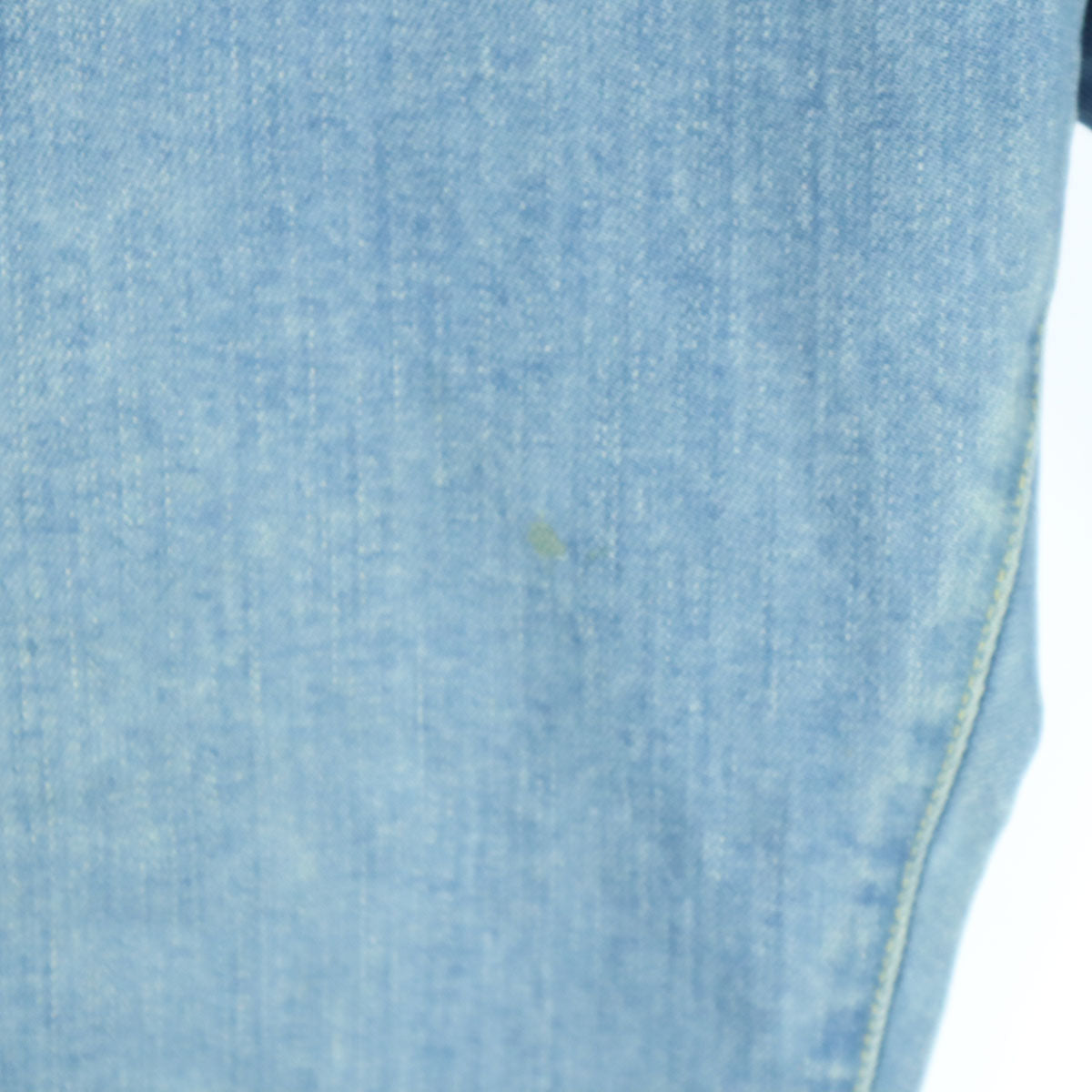 HATSKI ハツキ 日本製 ワイドデニムパンツ 3 ブルー メンズ