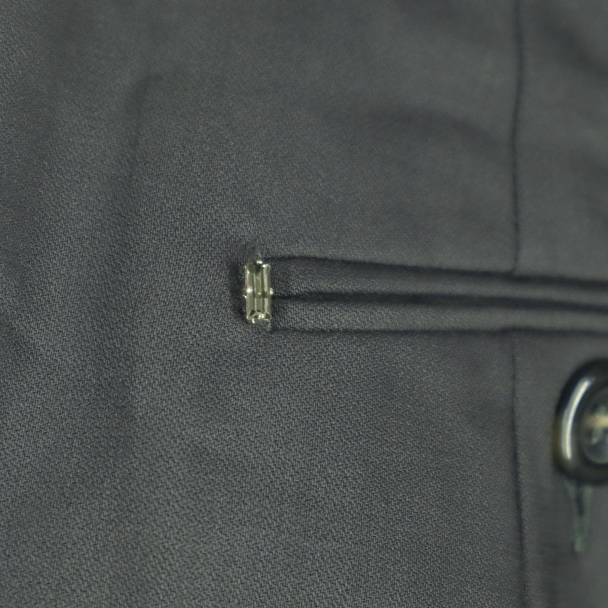 美品 SPORTMAX スポーツマックス ポルトガル製 ウール スラックスパンツ 36 グレー レディース