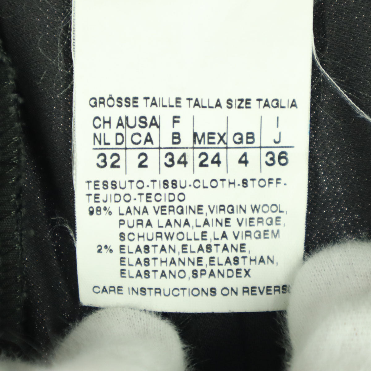 美品 SPORTMAX スポーツマックス ポルトガル製 ウール スラックスパンツ 36 グレー レディース