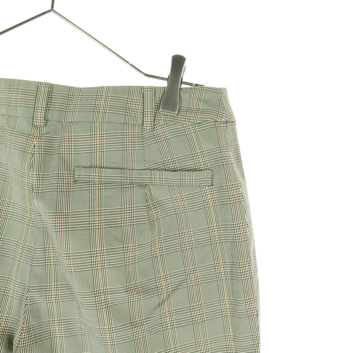 美品 LANVIN SPORT ランバンスポール グレンチェック スラックスパンツ 40 ブラック系 レディース