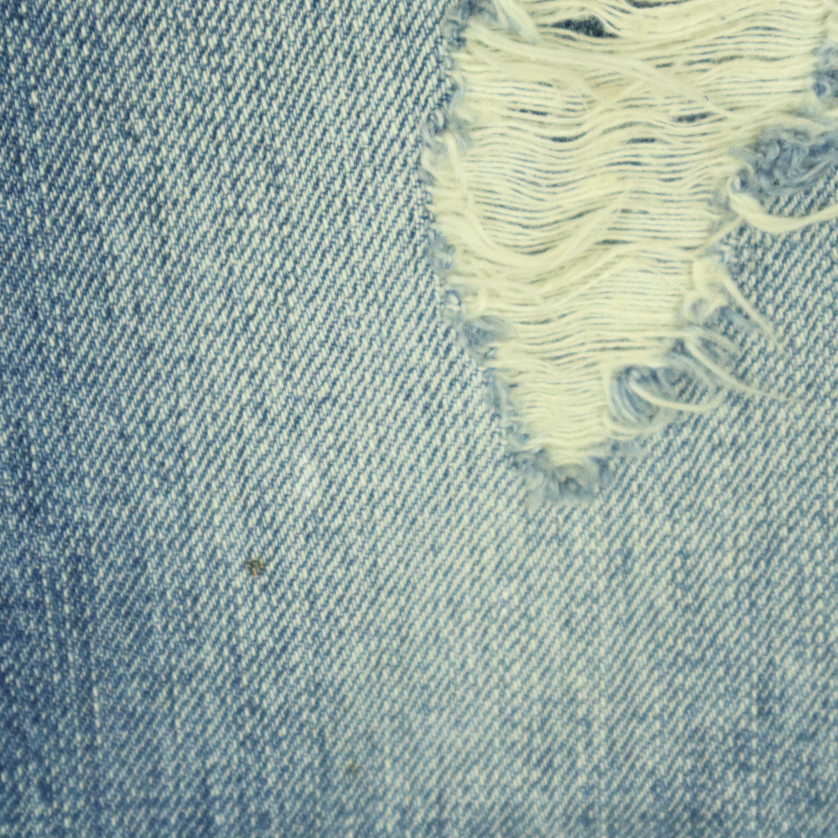 Levi's リーバイス 50-0217 LVC ダメージ加工 スリムデニムパンツ w26 ブルー ヴィンテージクロッシング レディース