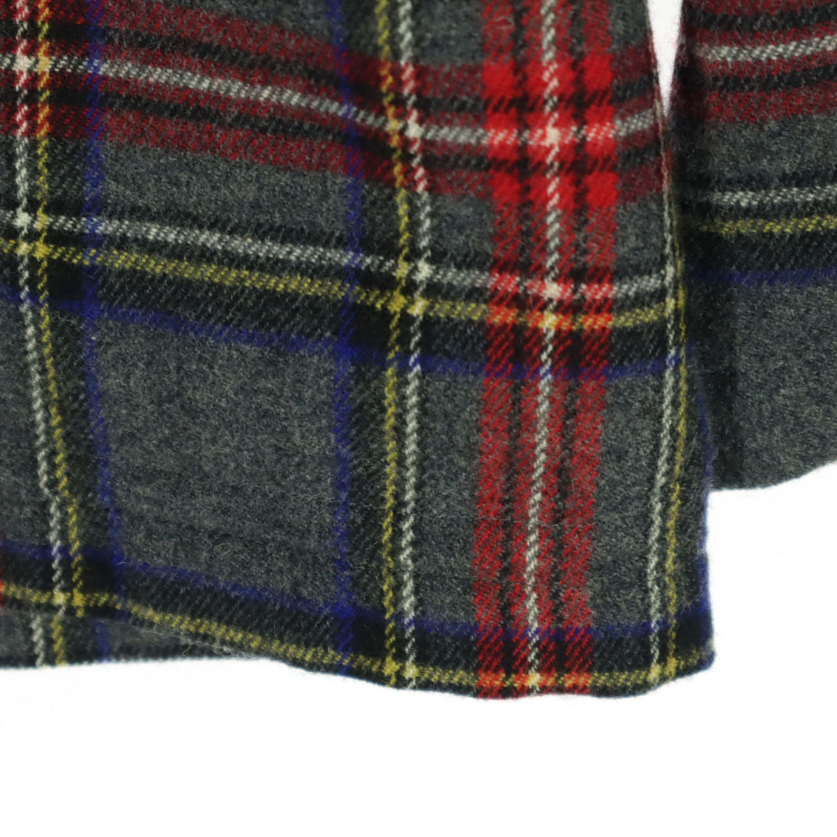 美品 Psycho Bunny サイコバニー 日本製 チェック柄 長袖 ブレザー M グレー系 メンズ