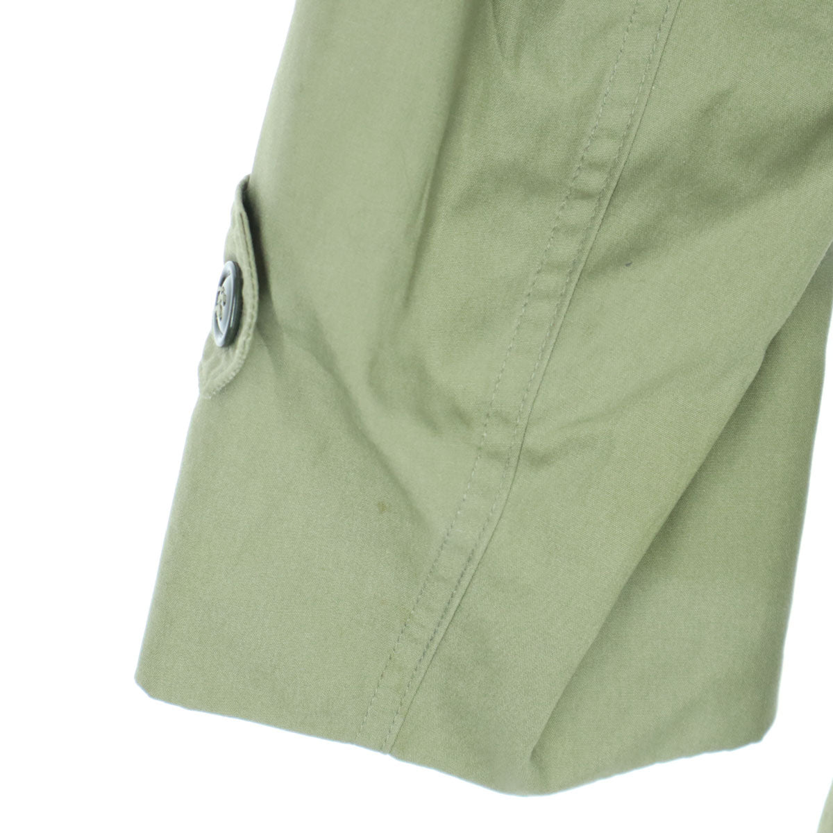 SIDRAN U.Sマリンコープ SP0100-96-D-1051 長袖 トレンチコート 38R カーキ ライナー取外し可 メンズ