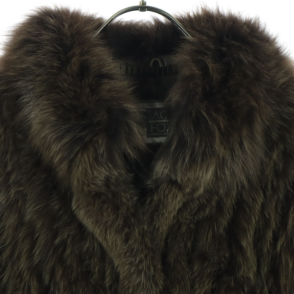 美品 SAGA FOX サガフォックス 長袖 フォックス ファーコート 11 ブラウン レディース