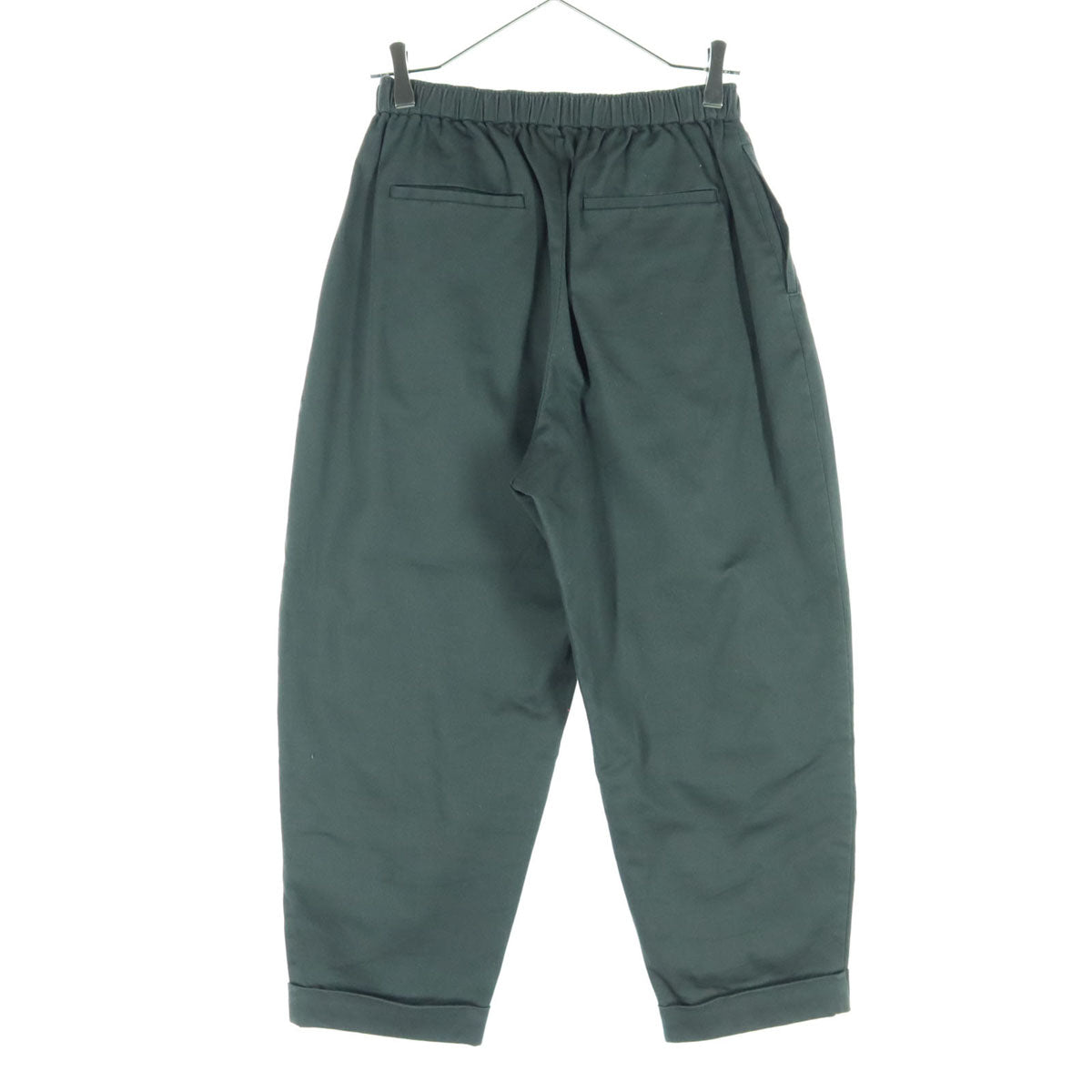 オローネ 日本製 ロングパンツ グレー レディース