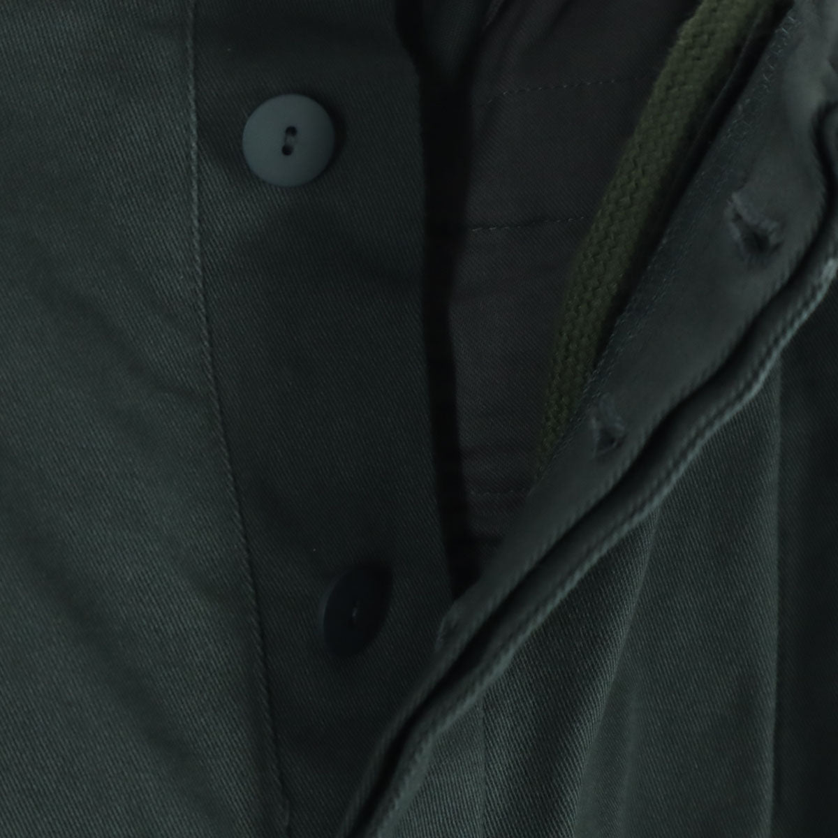 オローネ 日本製 ロングパンツ グレー レディース