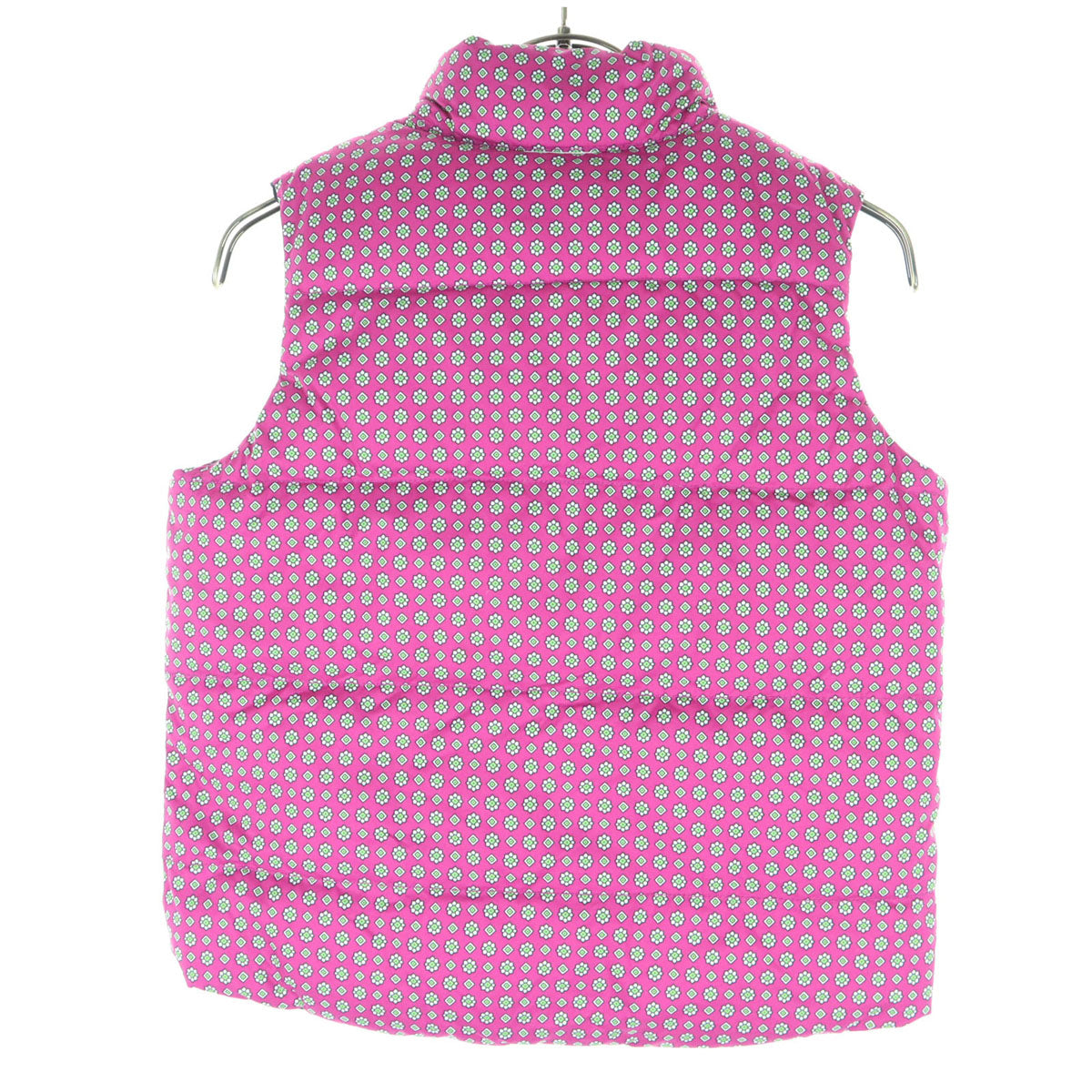 RALPH LAUREN ラルフローレン 総柄 リバーシブル ダウンベスト 140 ネイビー系 ピンク キッズ