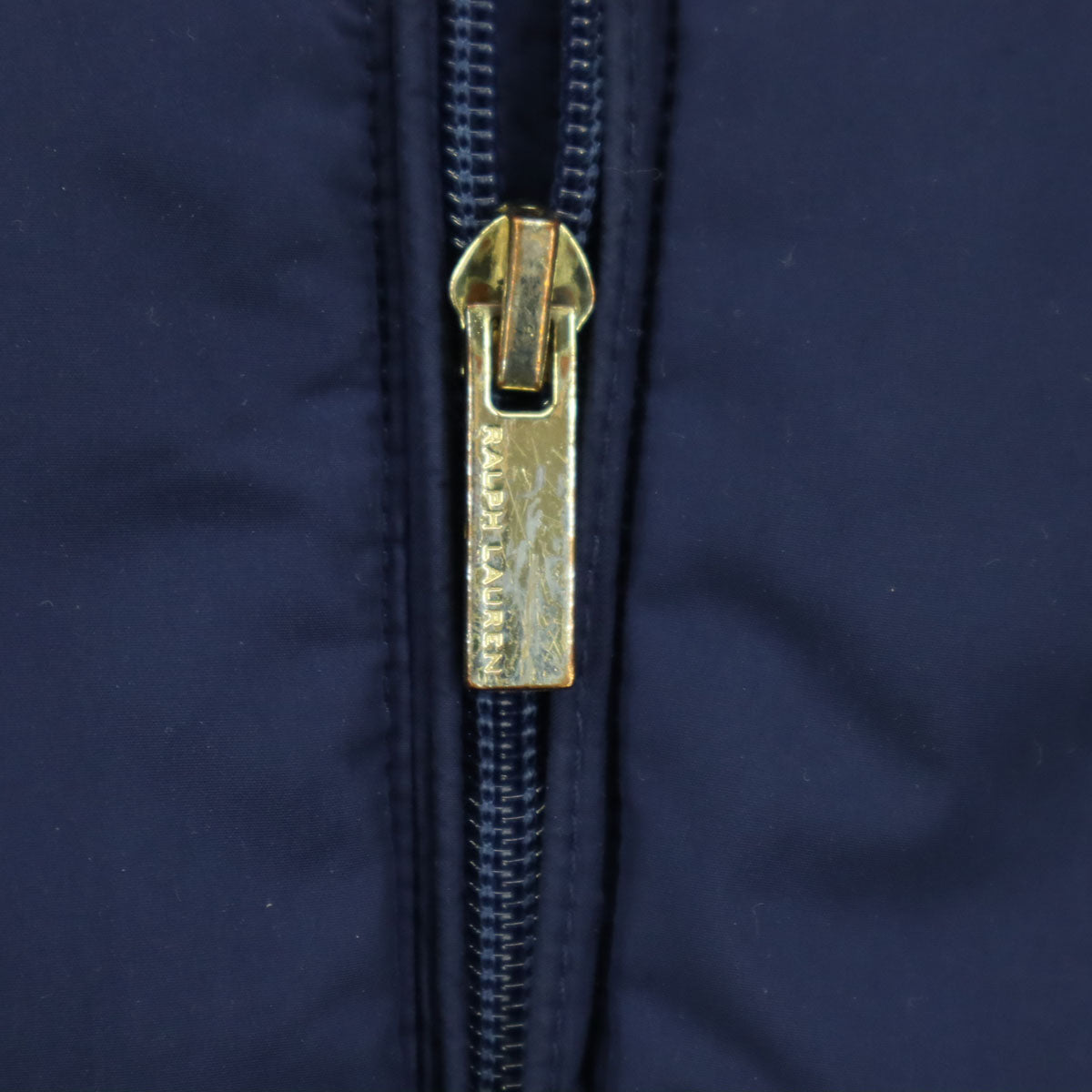 RALPH LAUREN ラルフローレン ワンポイントロゴ 長袖 ダウンジャケット 120 ネイビー キッズ