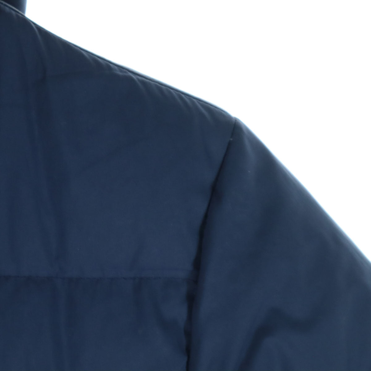 POLO RALPH LAUREN ポロラルフローレン ワンポイントロゴ ツートンカラー 長袖 ダウンジャケット 140 ネイビー キッズ