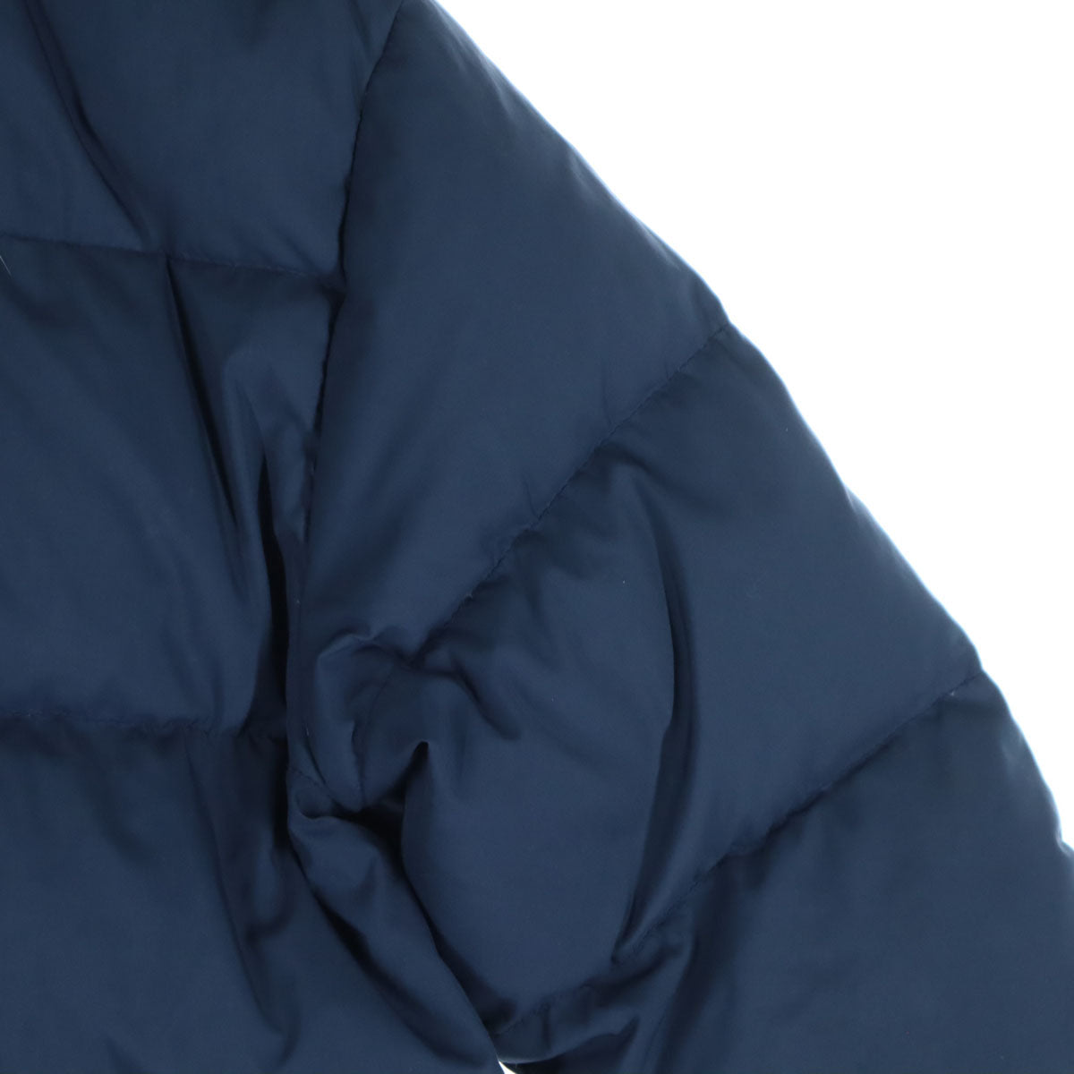 POLO RALPH LAUREN ポロラルフローレン ワンポイントロゴ ツートンカラー 長袖 ダウンジャケット 140 ネイビー キッズ