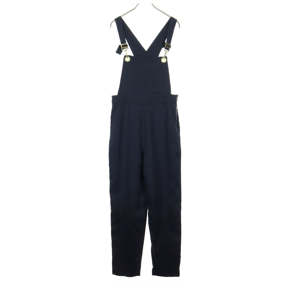 MUVEIL ミュベール 日本製 サロペット 36 ネイビー レディース