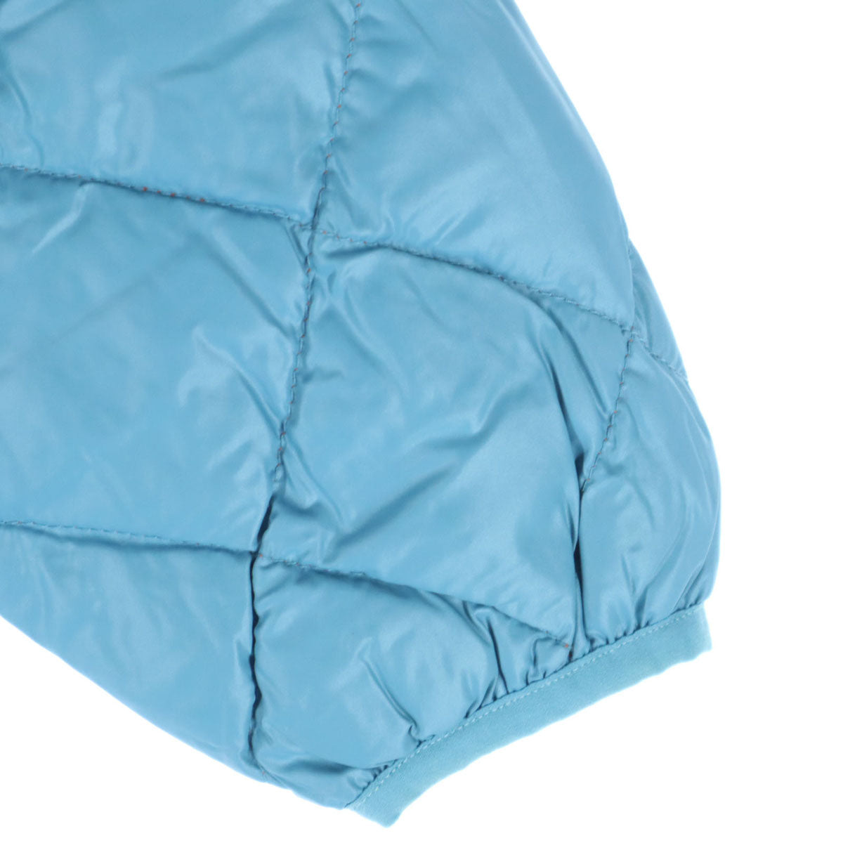 美品 mont-bell モンベル リバーシブル 長袖 ダウンジャケット 90 ブルー系 オレンジ キッズ