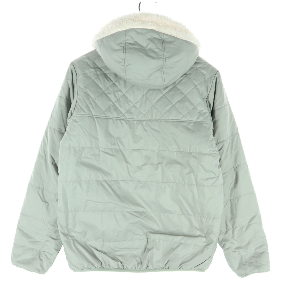 patagonia パタゴニア リバーシブル 長袖 フリース 中綿ジャケット L12 グレー系 STY68180 ピンク キッズ