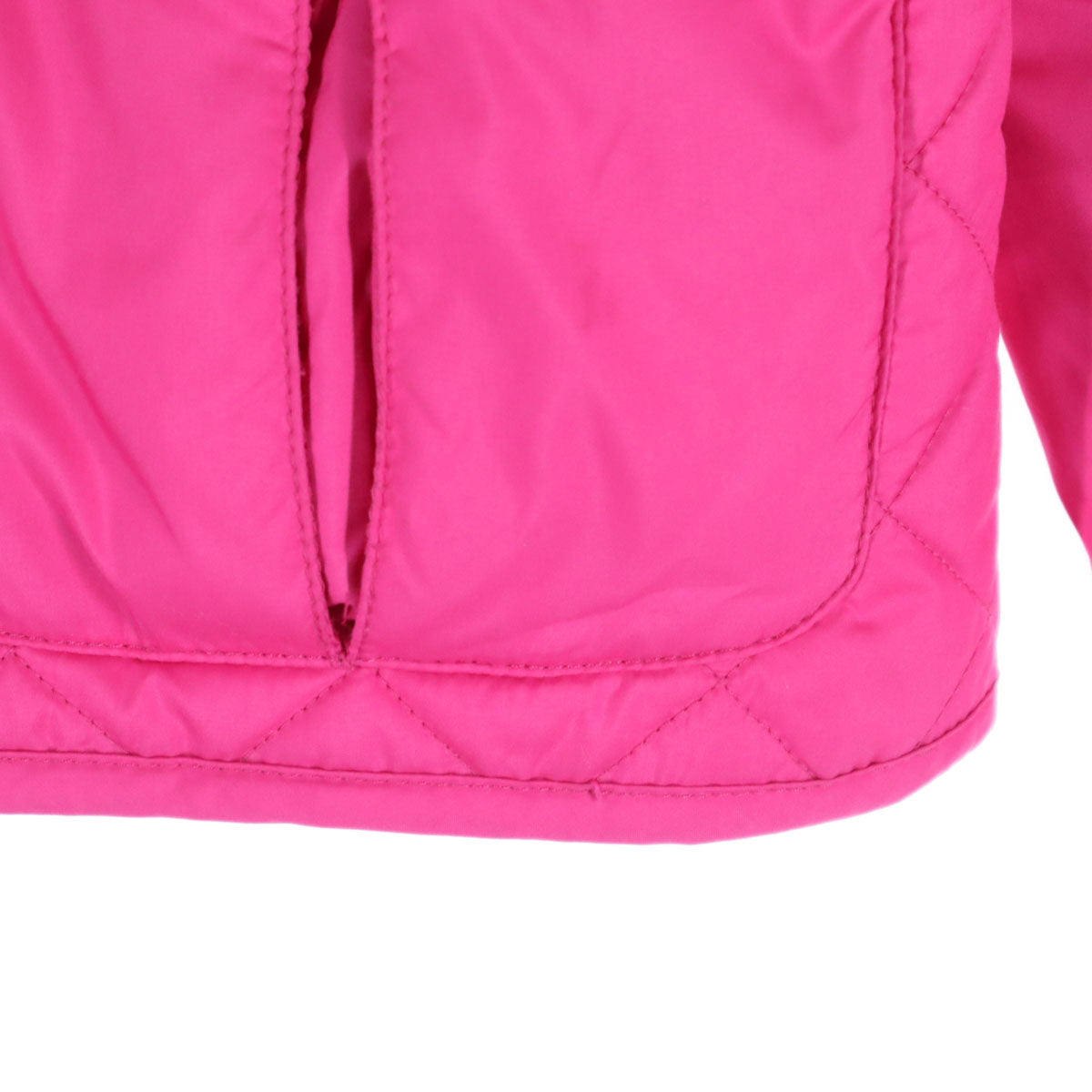 RALPH LAUREN ラルフローレン ワンポイントロゴ刺繍 中綿 キルティングジャケット 160 ピンク キッズ