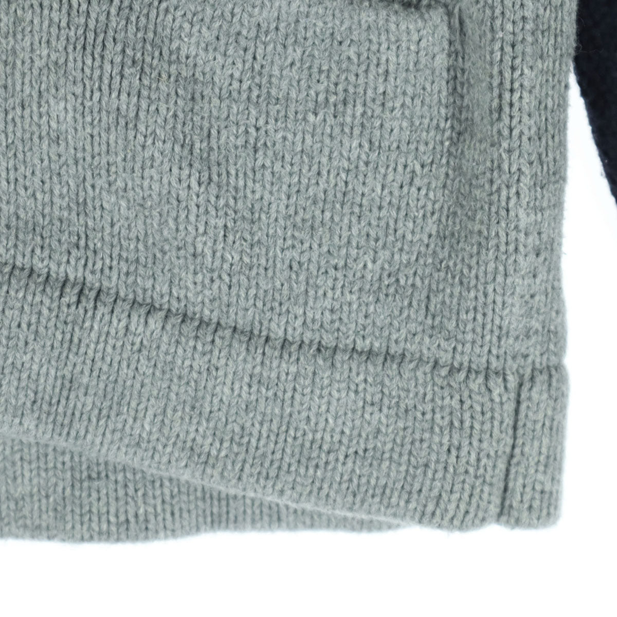 RALPH LAUREN ラルフローレン ビッグポニー 長袖 ショールカラー カーディガン 110 グレー キッズ