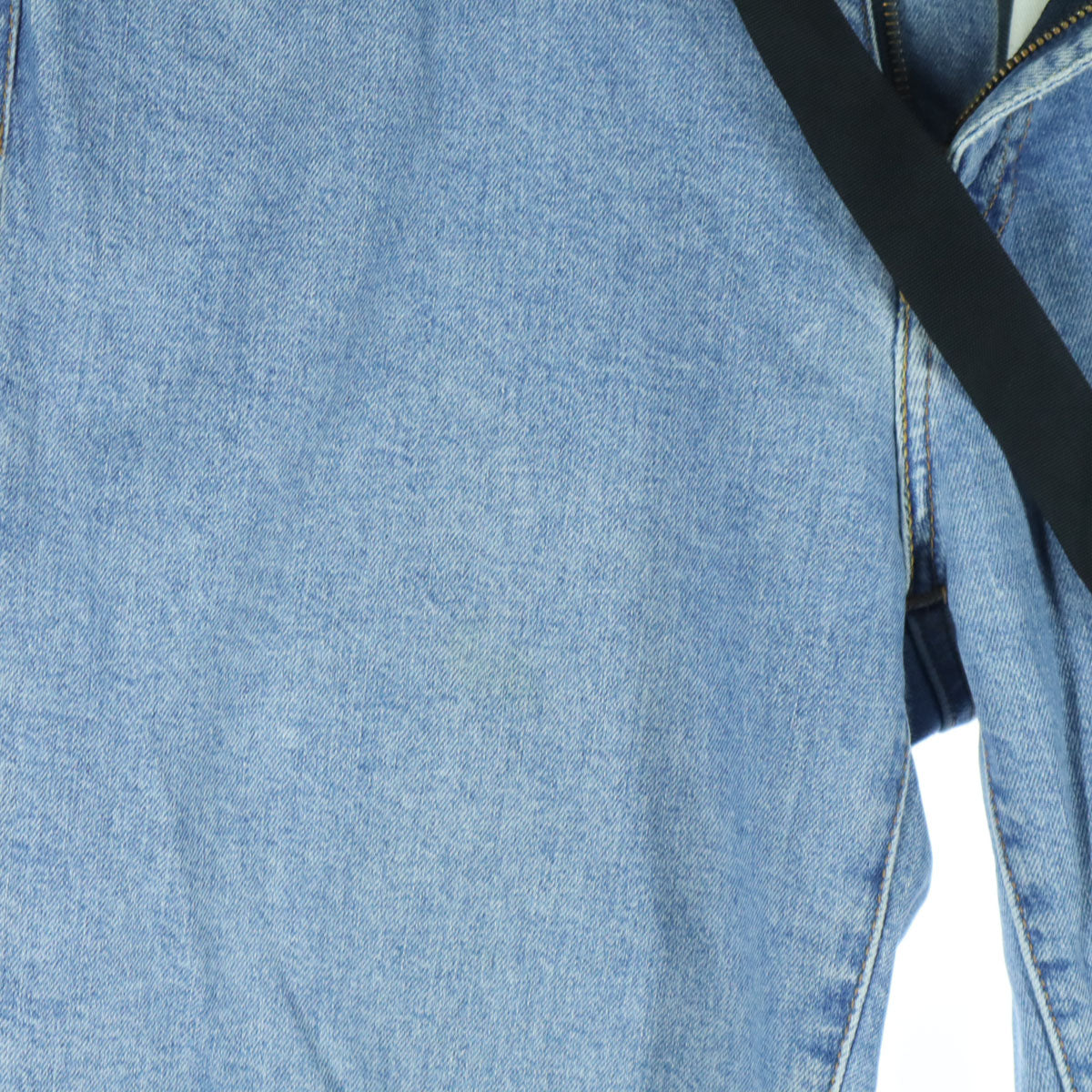 Levi's PREMIUM リーバイス プレミアム ベルト付き テーパードデニムパンツ w31 ライトブルー メンズ