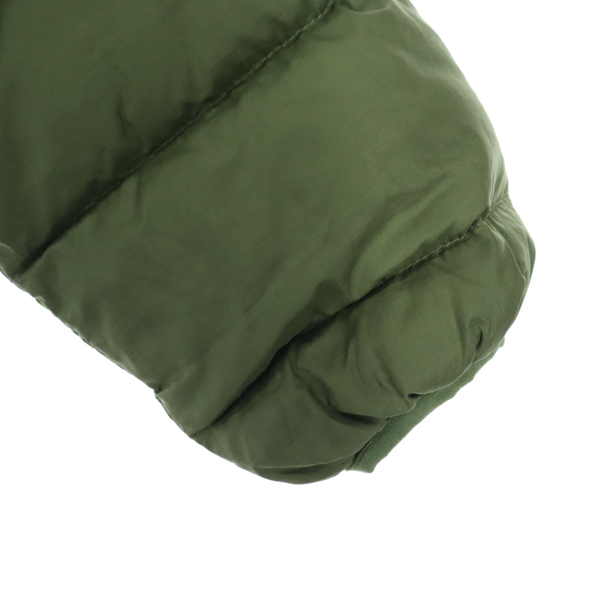 patagonia パタゴニア STY68207FA18 ワンポイントロゴ 長袖 ダウンパーカー M グリーン キッズ