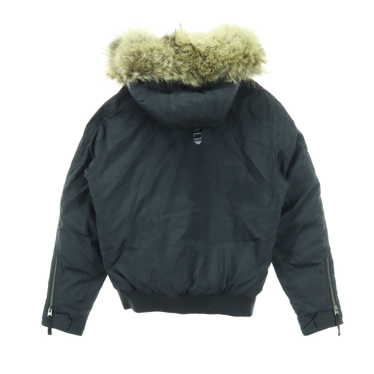 RALPH LAUREN ラルフローレン 長袖 ミリタリー風 ダウンジャケット 5f ブラック フライト レディース