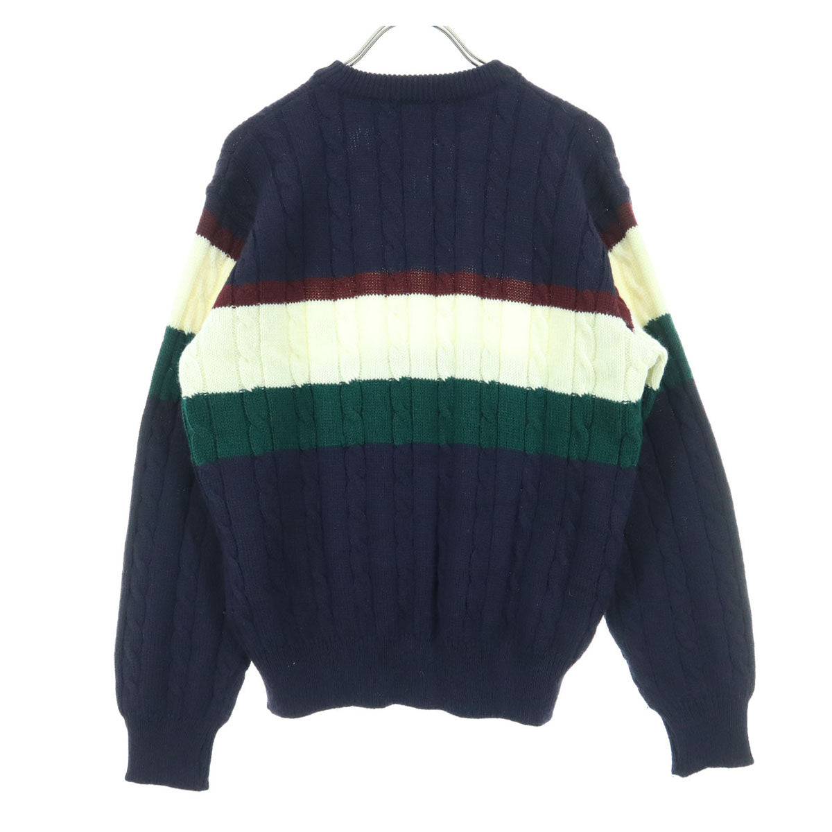 Burberrys バーバリーズ 90s オールド ワンポイントロゴ 長袖 セーター 150A ブラック C-TK83 キッズ