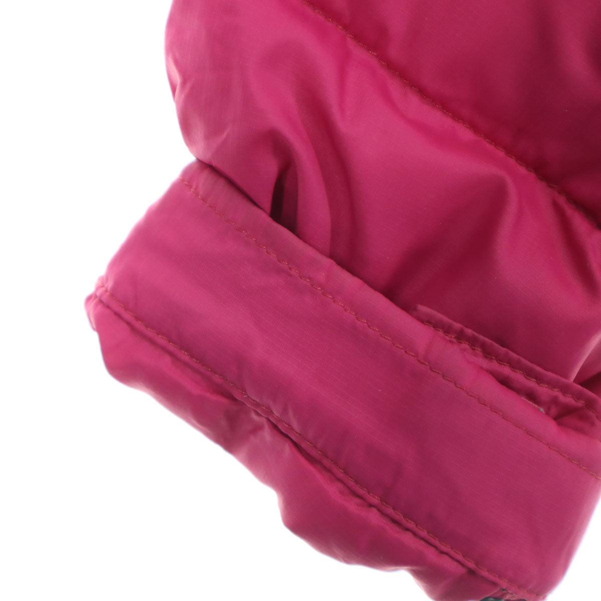 THE NORTH FACE ザノースフェイス ワンポイントロゴ 長袖 ダウンジャケット 140 ピンク NDJ91502 キッズ