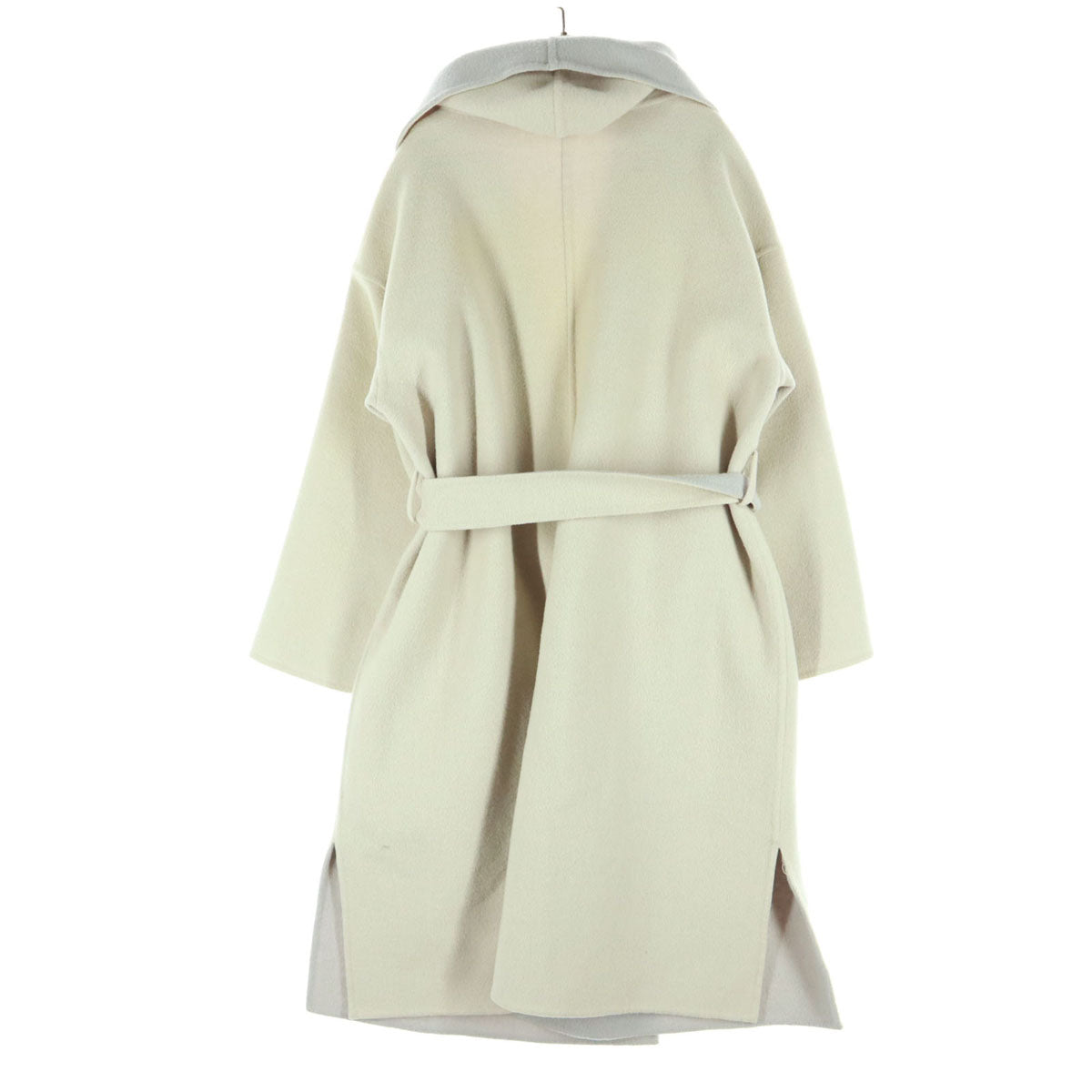 美品 nano universe ナノユニバース リバーシブル ガウンコート 38 ベージュ レディース