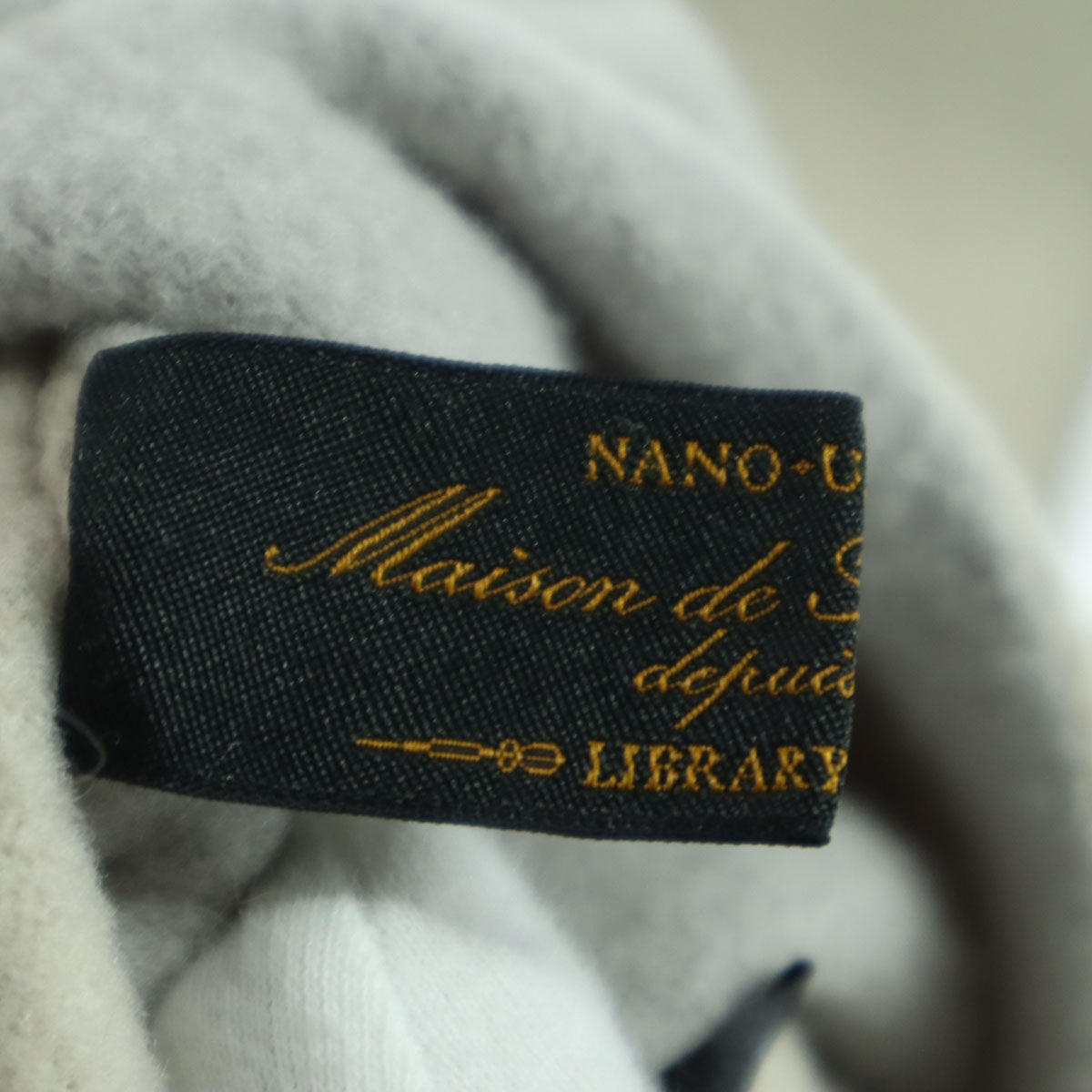 美品 nano universe ナノユニバース リバーシブル ガウンコート 38 ベージュ レディース