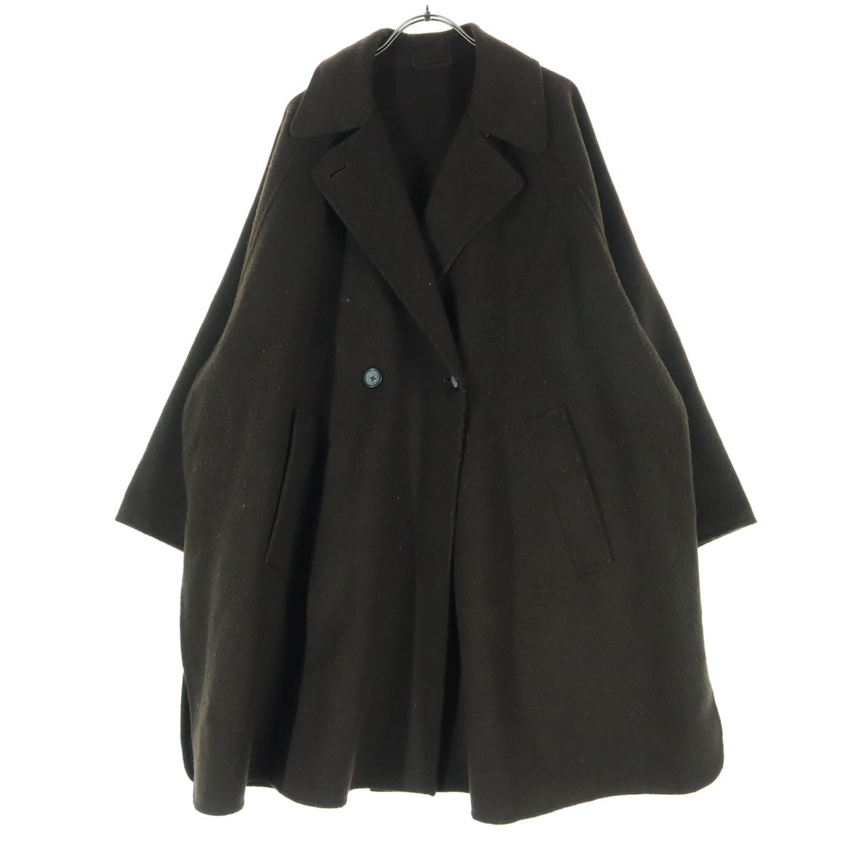 BEAUTY&YOUTH UNITED ARROWS ビューティアンドユース ワイドシルエット オーバーサイズ ウールコート M ブラウン UNITED ARROWS レディース