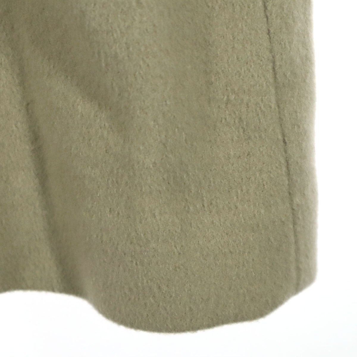 anuans アニュアンス ロング ウール トレンチコート F ベージュ レディース