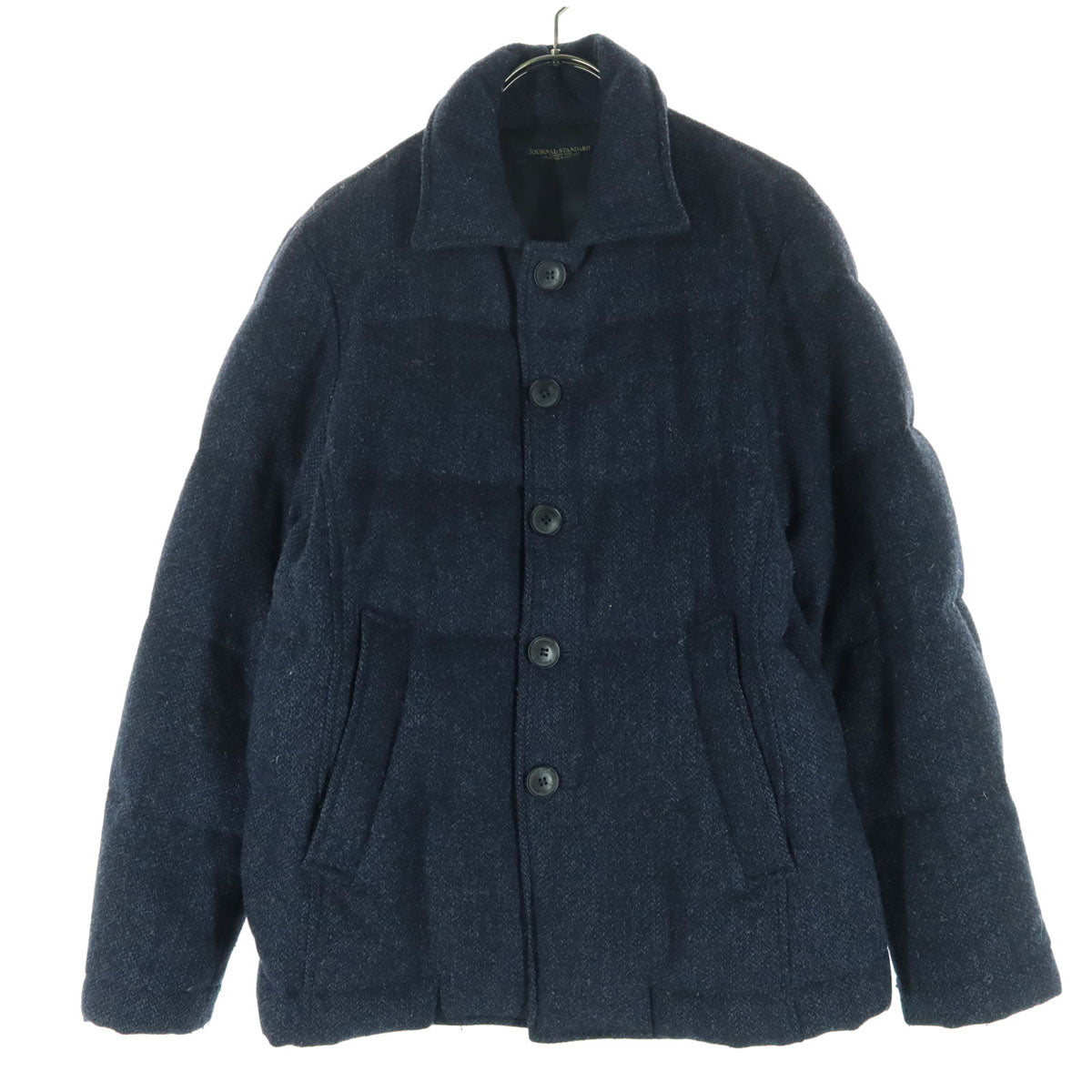 JOURNAL STANDARD ジャーナルスタンダード ウール ダウンジャケット S ダークグレー メンズ