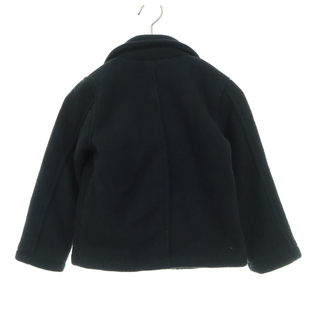 schott ショット フリース ダブルライダースジャケット 110 ブラック キッズ