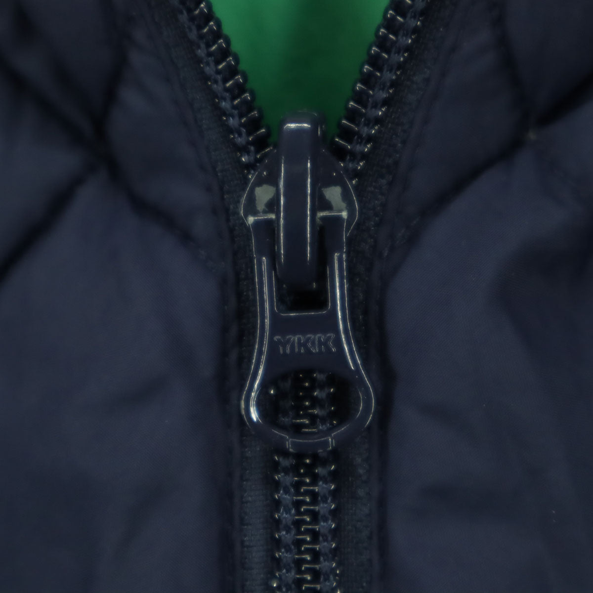 mont-bell モンベル リバーシブル 長袖 ダウンジャケット 150 ネイビー系 グリーン キッズ