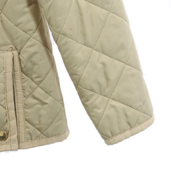 Mackintosh マッキントッシュ 英国製 キルティングジャケット 34 ベージュ 裏ボア レディース