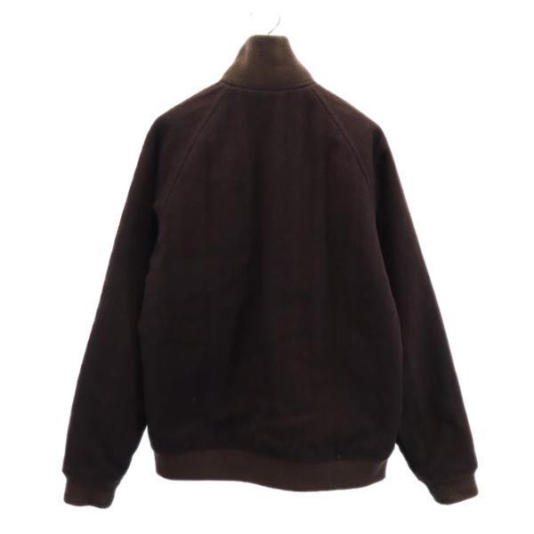 SOPH. ソフ ウールブレンド ハイネック ジップジャケット M ブラウン メンズ