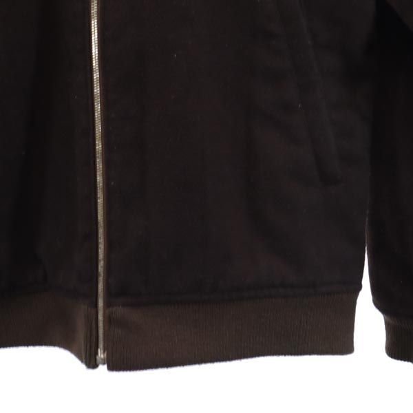 SOPH. ソフ ウールブレンド ハイネック ジップジャケット M ブラウン メンズ