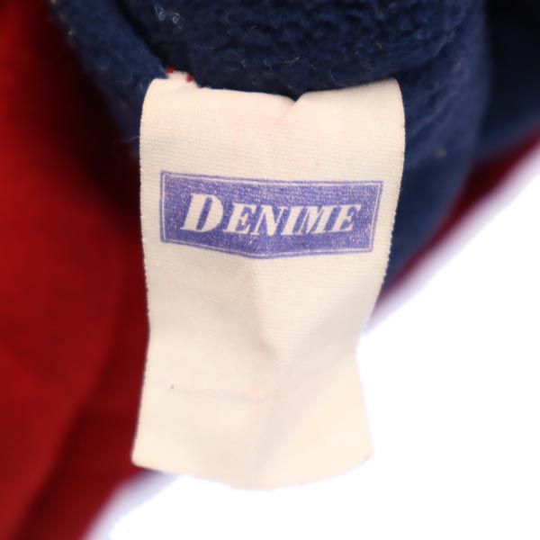 Denime ドゥニーム オリゾンティー オールド ウールジャケット 40 赤 メンズ